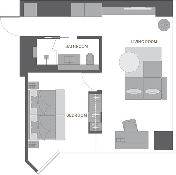 JUNIOR SUITE floor plan