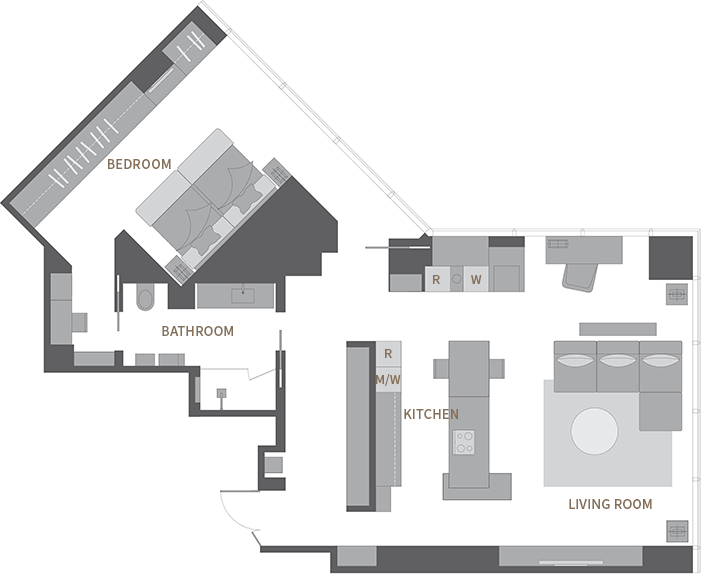 SUITE floor plan